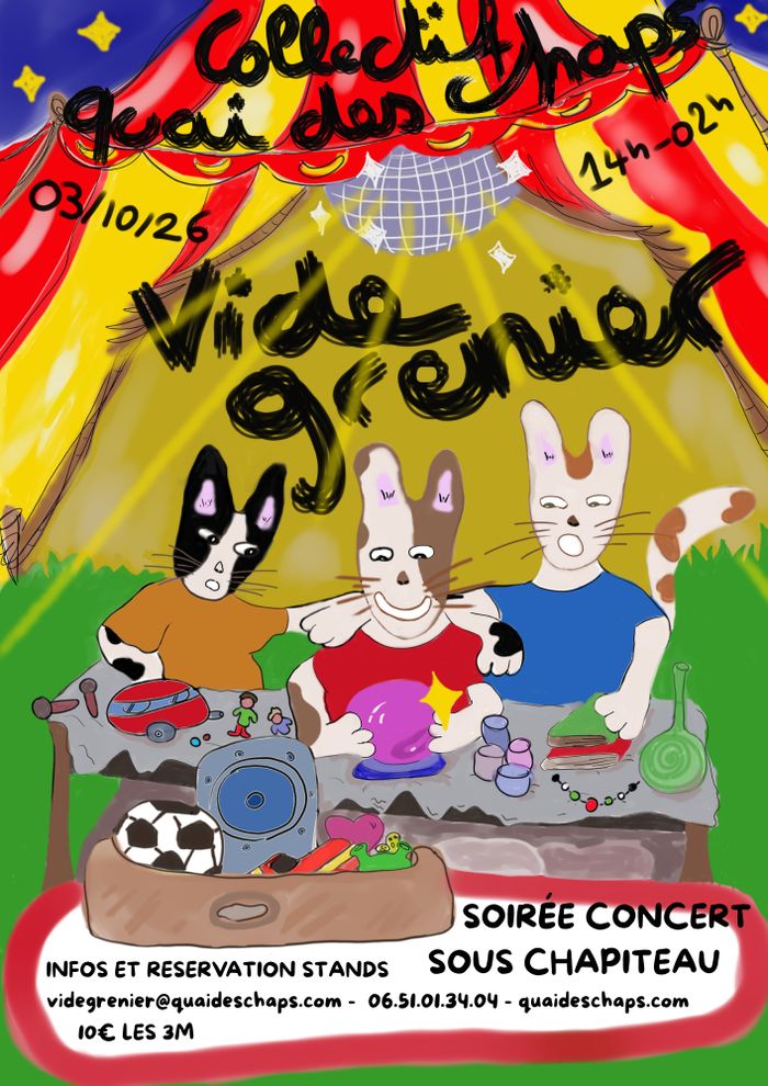 Vide-grenier à Quai des Chaps Nantes