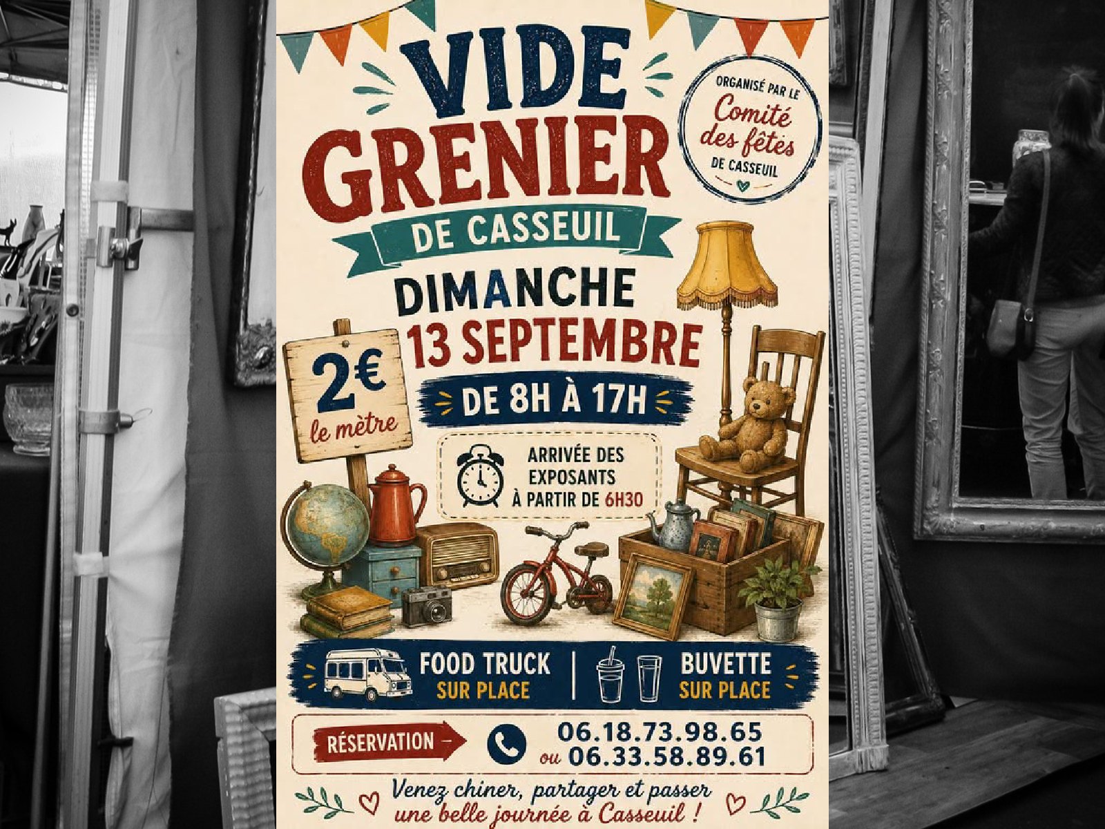 Vide grenier 2 les Arbouliers Casseuil 2026-09-13