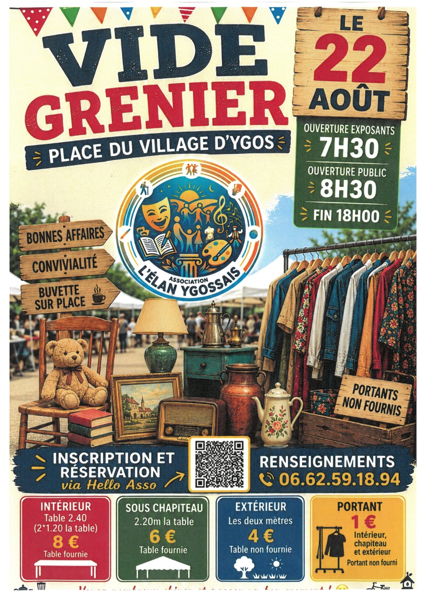 Vide Grenier Elan Ygossais Ygos-Saint-Saturnin