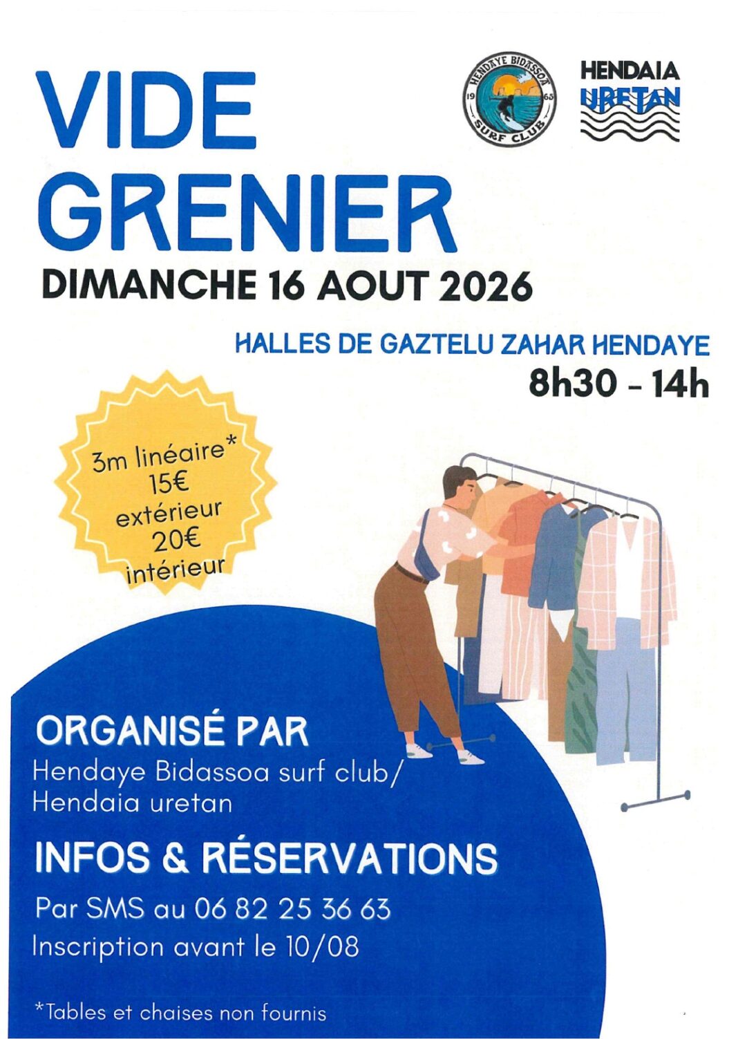 Vide-grenier Rue des Halles Hendaye