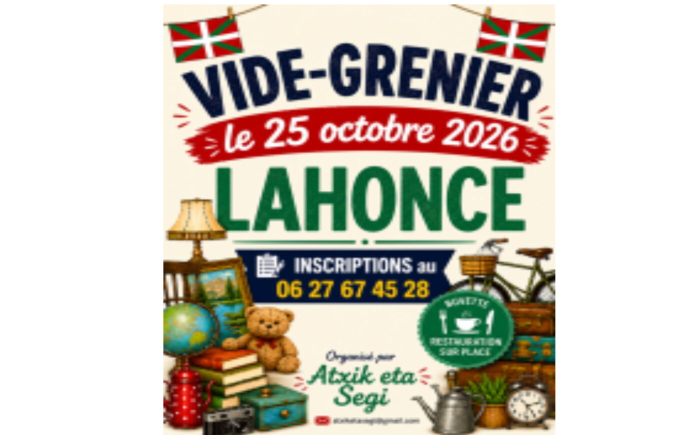 Vide grenier Lahonce