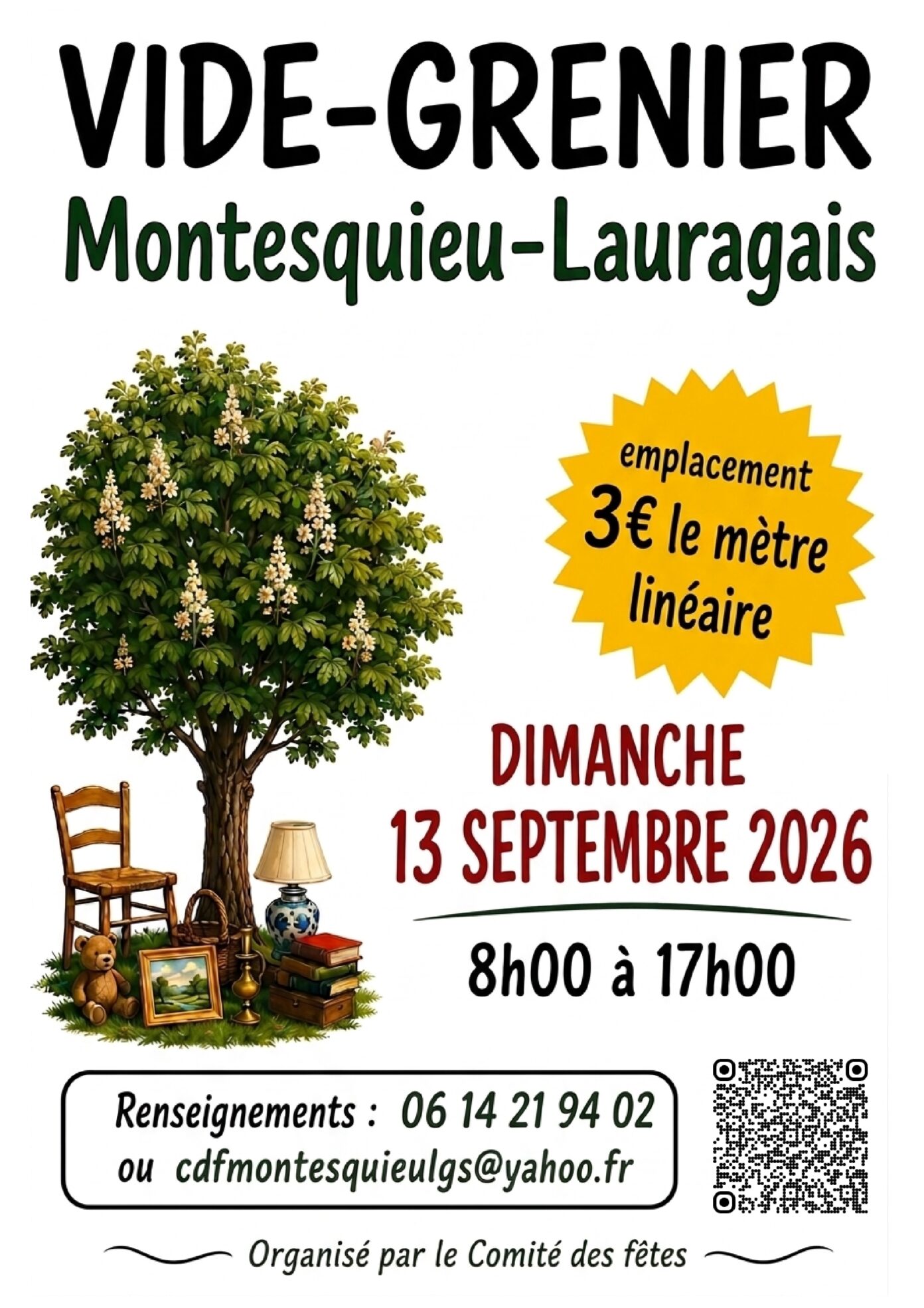 VIDE GRENIER MONTESQUIEU LAURAGAIS  Montesquieu-Lauragais