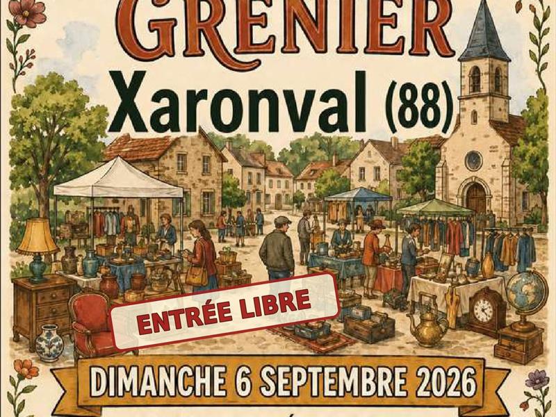 Vide grenier Xaronval