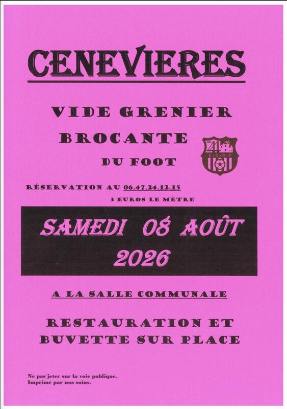 Vide-greniers à Cénevières Cénevières