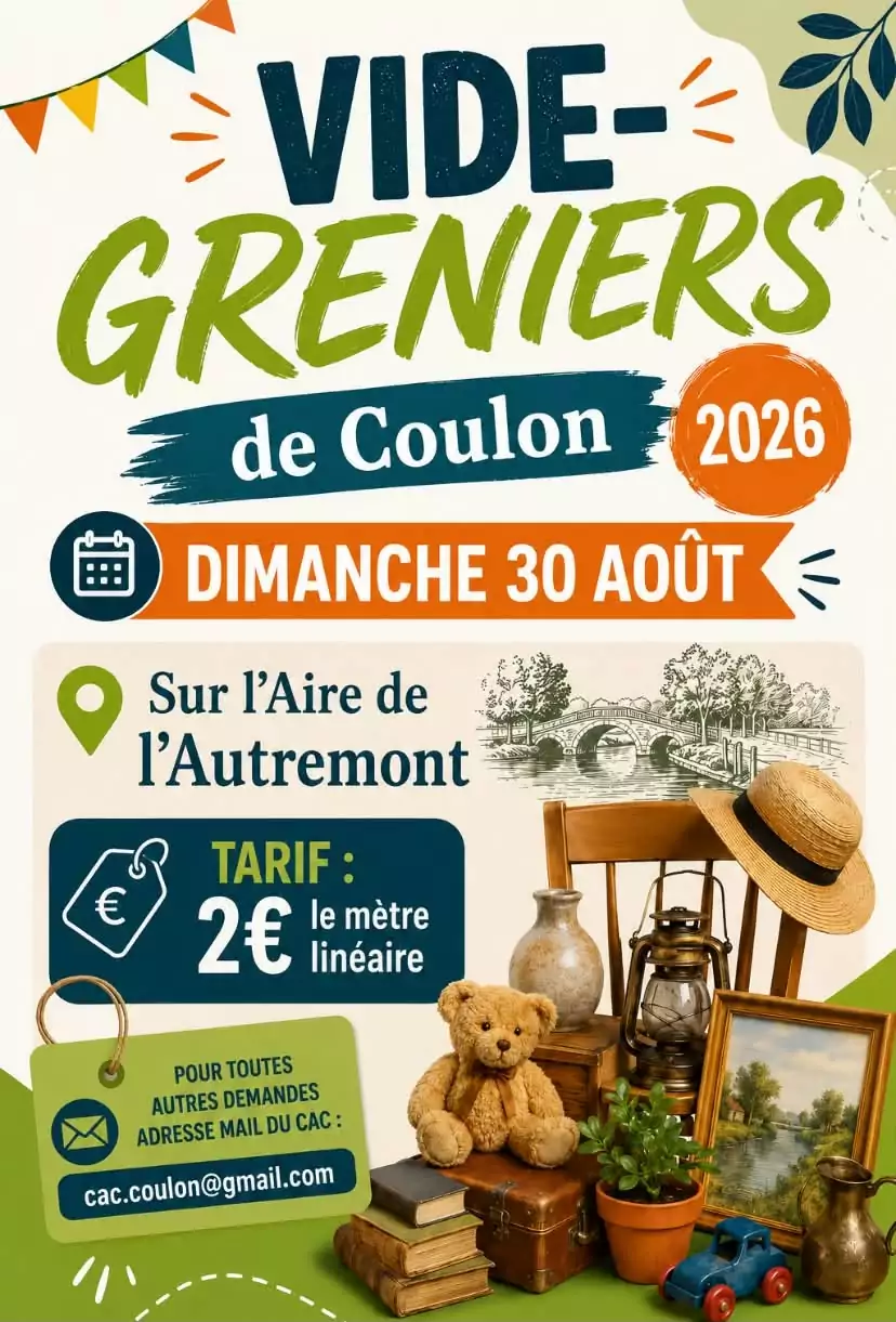 Vide-greniers à Coulon  Coulon