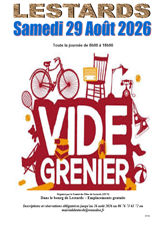 Vide-Greniers à Lestards Lestards