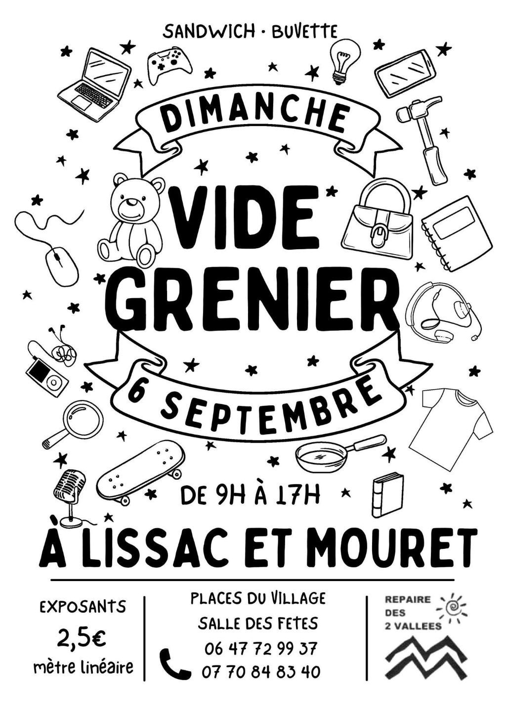 Vide-greniers à Lissac-et-Mouret Lissac-et-Mouret