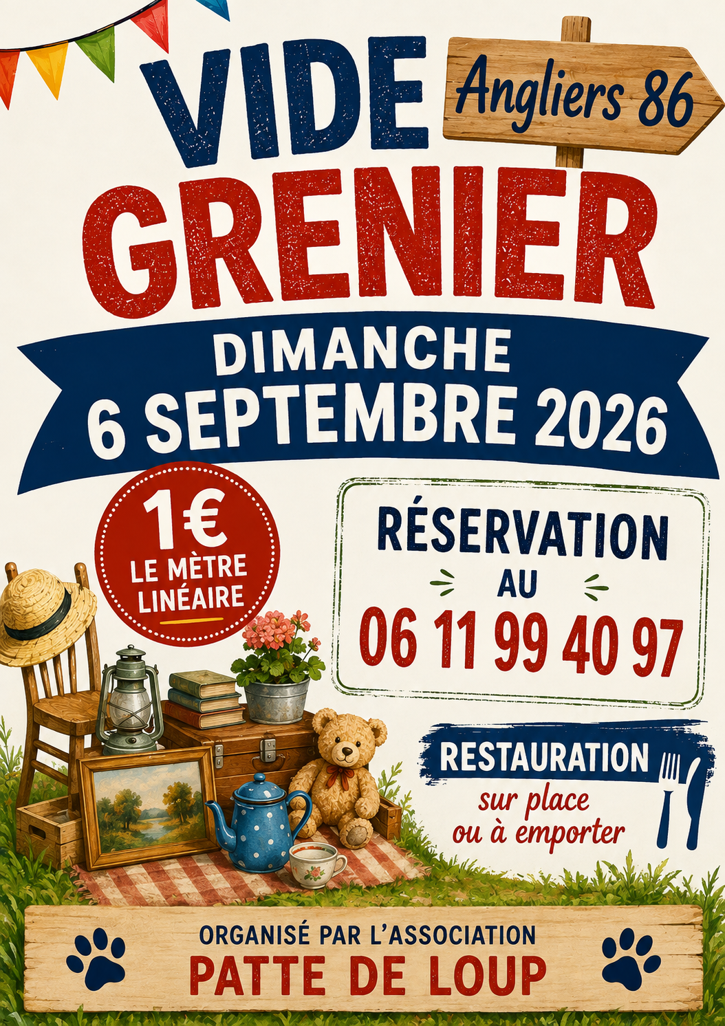 Vide-greniers Angliers Angliers