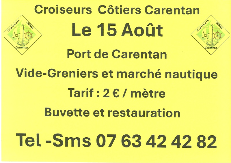 Vide-greniers et marché nautique Carentan-les-Marais