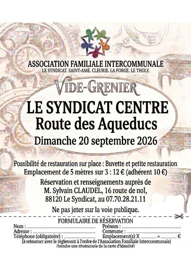 Vide-greniers  Le Syndicat