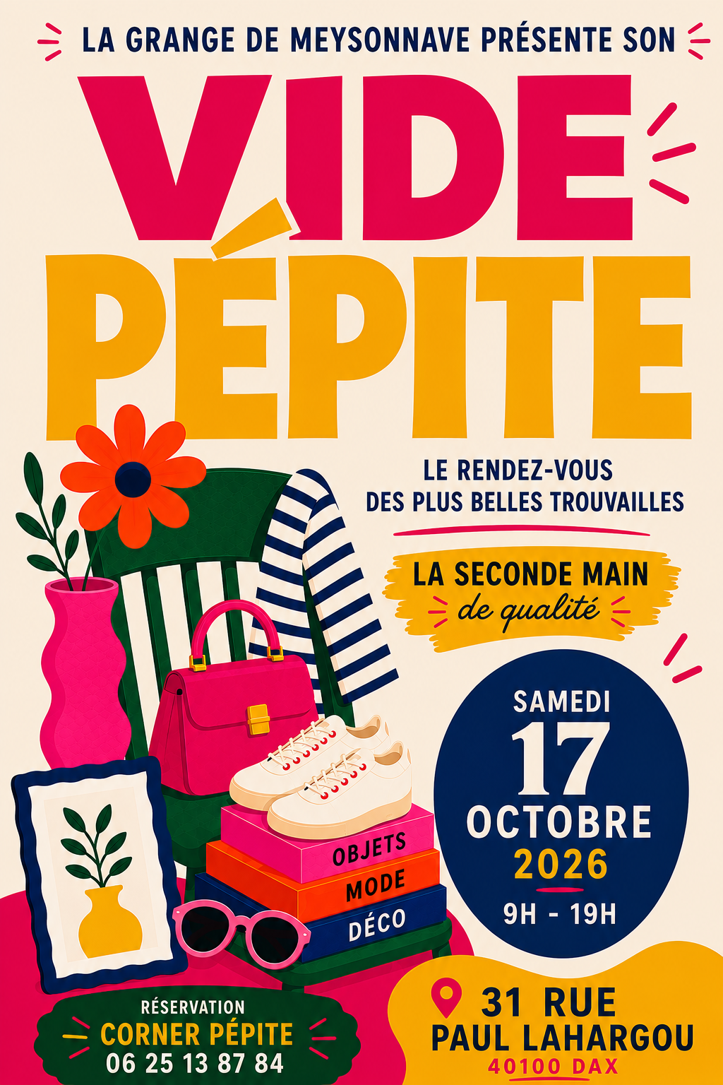 Vide pépite 31 rue Paul Lahargou Dax 2026-10-17