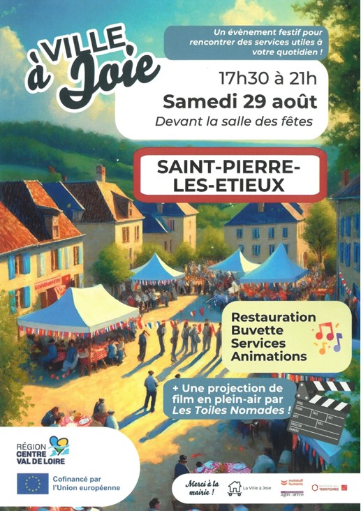 Ville à joie St-Pierre-les-Etieux Saint-Pierre-les-Étieux