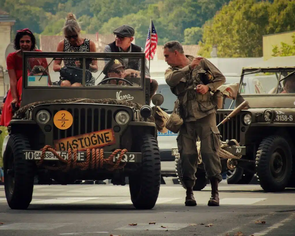 Vintage days Camp militaire américain Périgueux