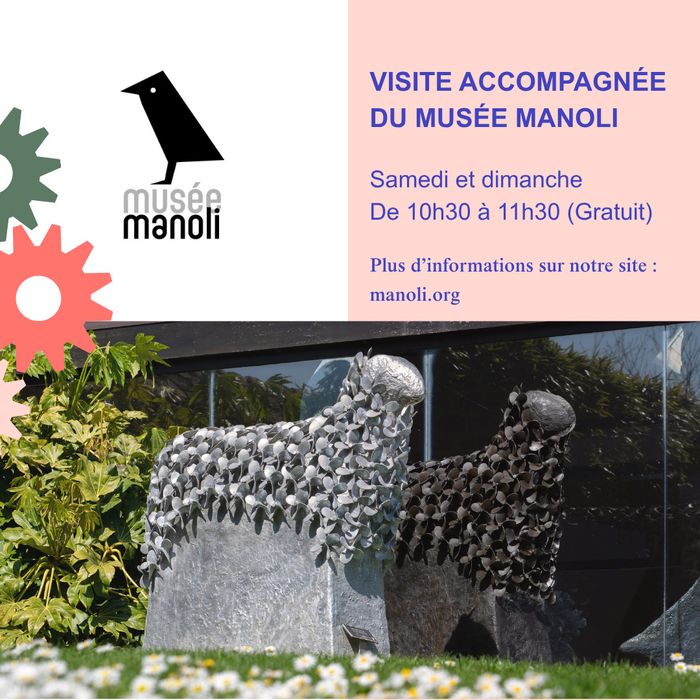 Visite accompagnée du musée, Atelier Manoli, Musée et Jardin de sculptures, La Richardais