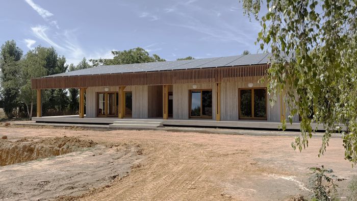 Visite architecturale d’une maison bioclimatique, Maison 10, La Heunière