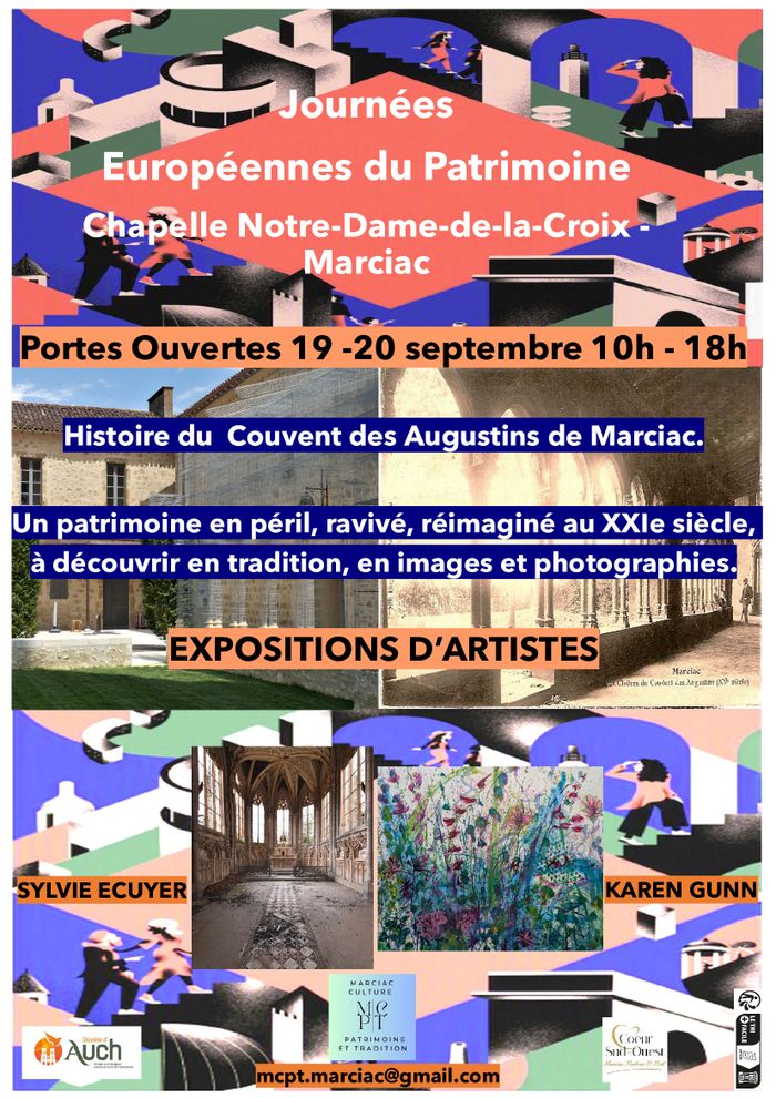 Visite commentée de la chapelle Notre-Dame-de-La-Croix de Marciac, Chapelle Notre-Dame-de-la-Croix, Marciac