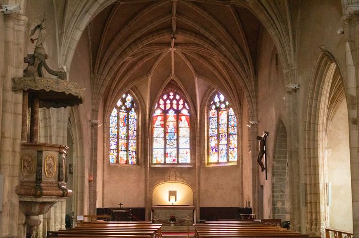 Visite commentée de la Collégiale Notre-Dame-des-Marais, Église Notre-Dame-des-Marais, Montluel