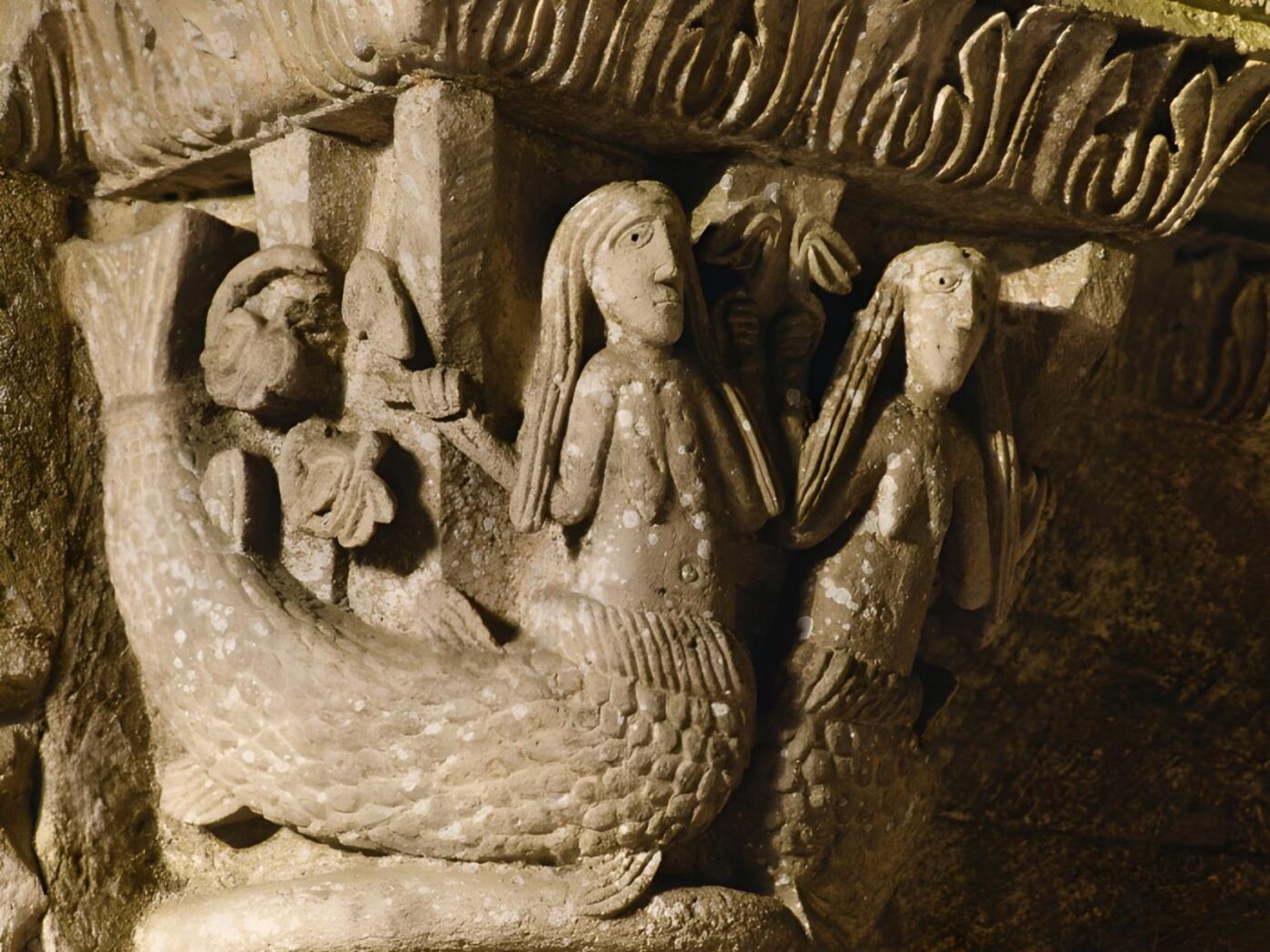 Visite commentée de l’abbaye Le bestiaire médiéval Abbaye de La Sauve-Majeure La Sauve