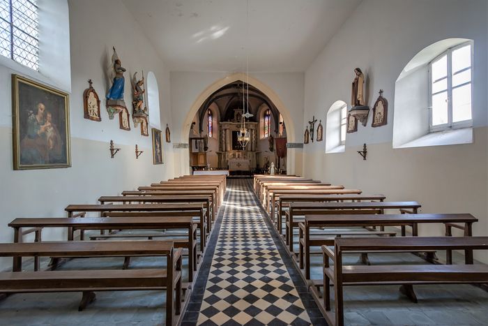 Visite commentée de l’église et de la motte féodale, Église Saint-Nicolas, Bourcq