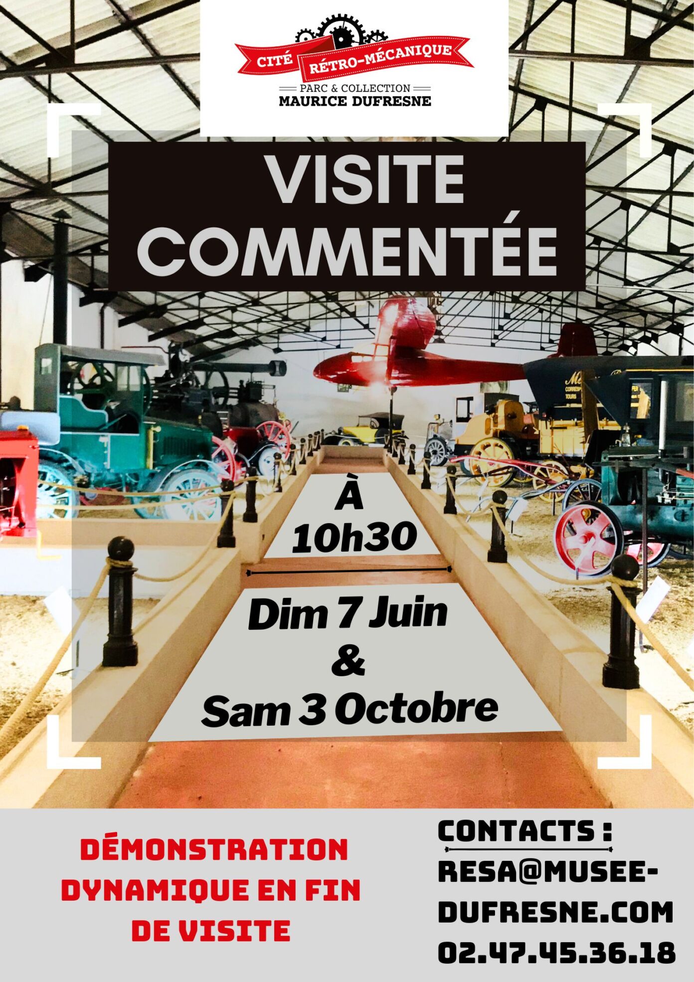 Visite Commentée + Démonstration Dynamique  Azay-le-Rideau