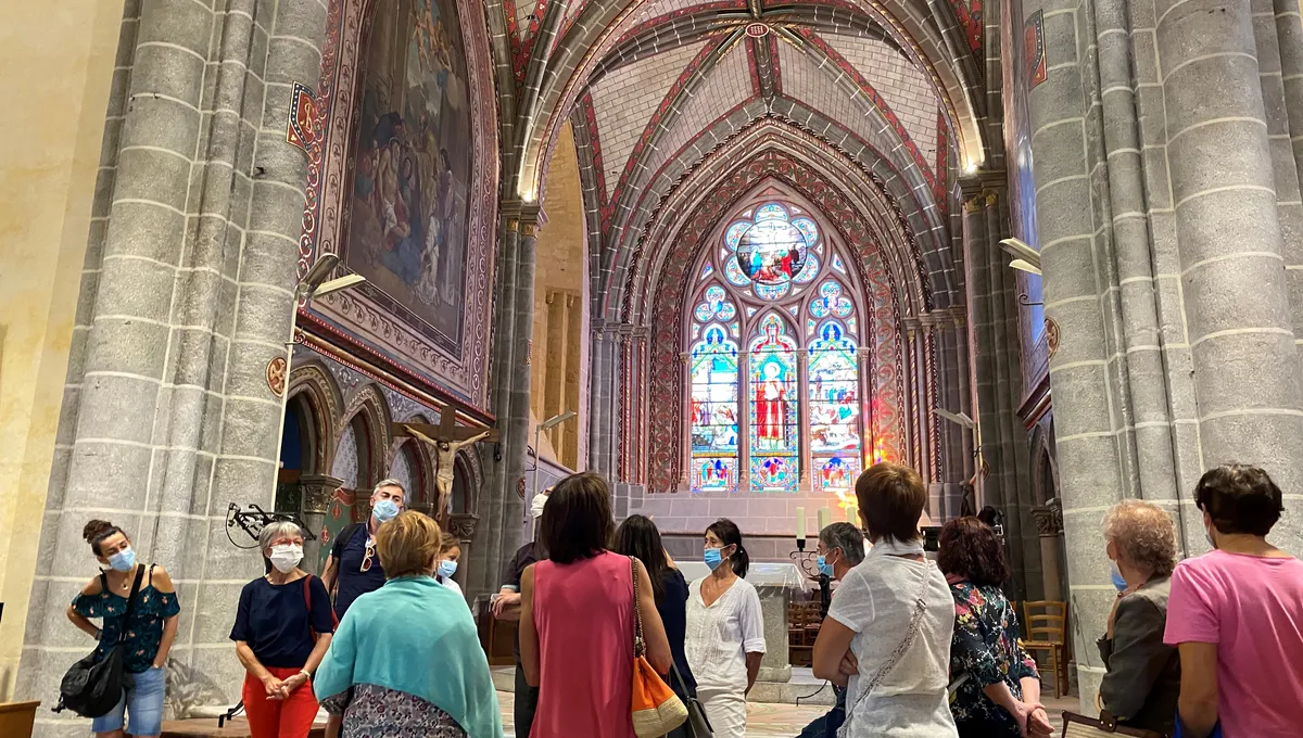 Visite commentée des vitraux de l’église Saint-Laurent Eglise Saint-Laurent Parthenay