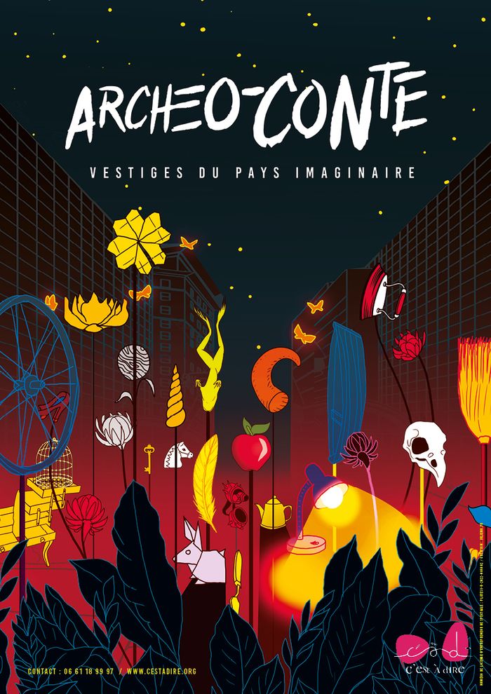 Visite-contée de l&rsquo;exposition Archéo-conte, vestiges du pays imaginaire, Château de Saissac, Saissac