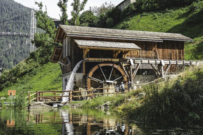 Visite de la battante morzinoise, Parc des Déreches, Morzine