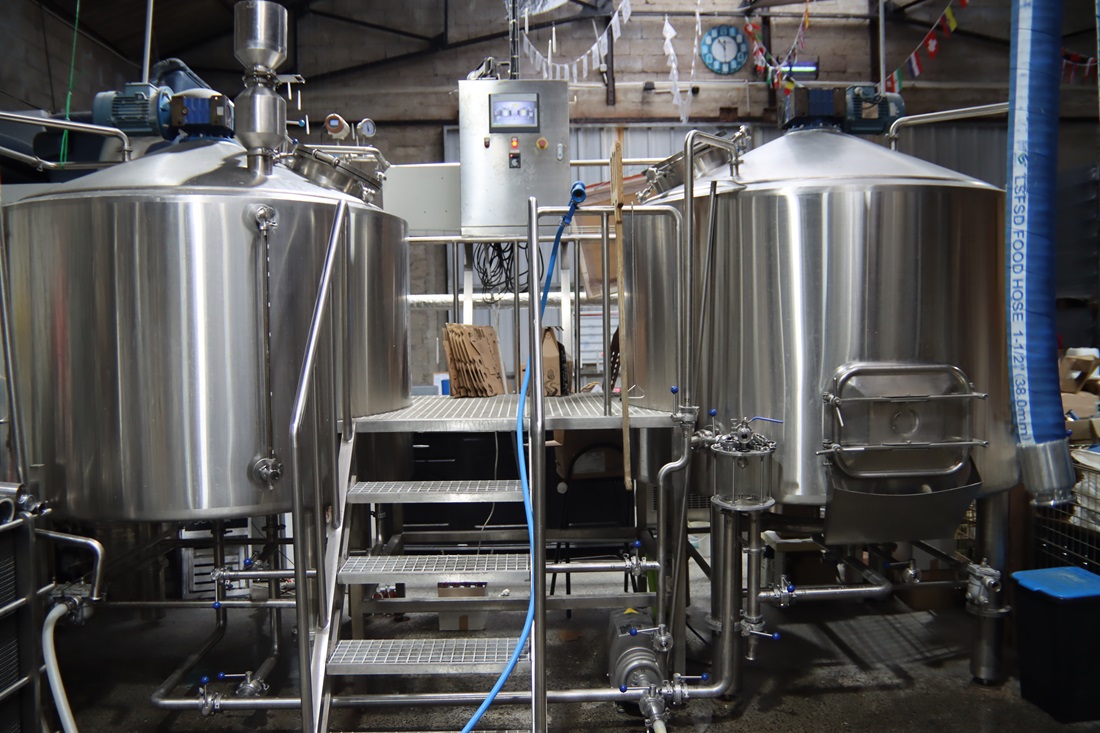 Visite de la brasserie Captain James  Agon-Coutainville