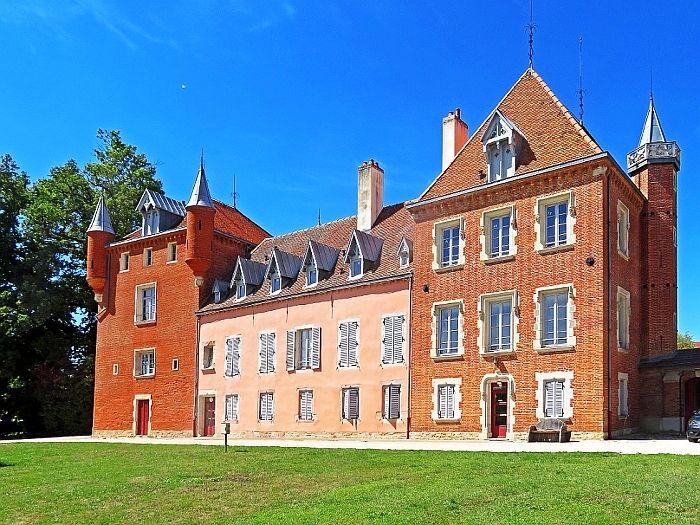 Visite de la chambre de Louis XIV, Château d’Athée, Athée