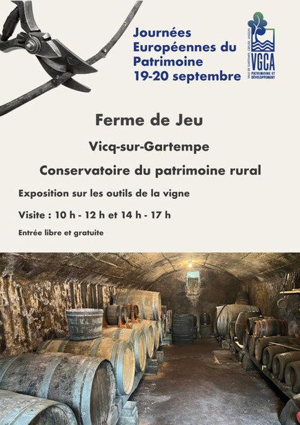 Visite de la Ferme de Jeu  – conservatoire du patrimoine rural, Ferme de Jeu, Vicq-sur-Gartempe