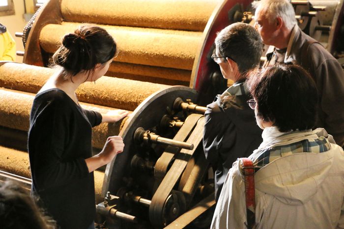 Visite de la Filature de Laine, Filature de Laine de Belvès, Monplaisant
