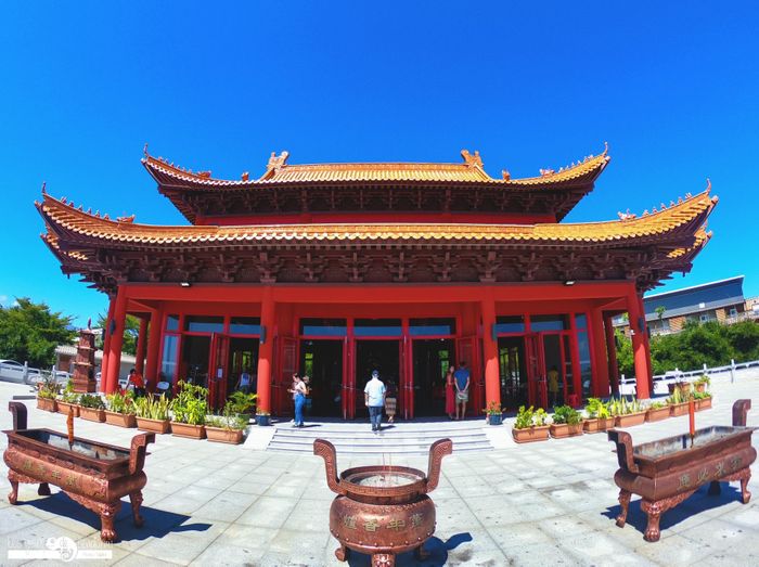 Visite de la grande Pagode Guan Di de Terre Sainte, Pagode Guan Di de Terre-Sainte, Saint-Pierre