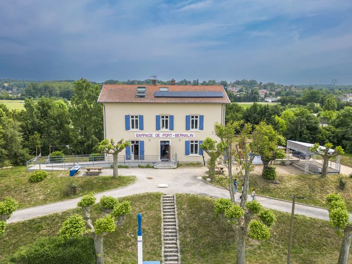 Visite de la Maison éclusière, Maison éclusière, Parcieux