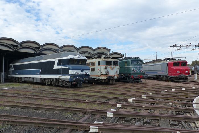 Visite de la rotonde de Laroche Migennes et ses locomotives historiques, Rotonde ferroviaire de Laroche Migennes, Migennes