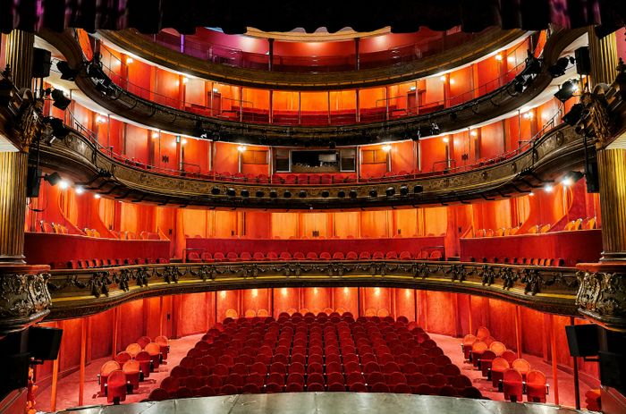 Visite de la salle à l’italienne et du foyer public, Théâtre Monsigny, Boulogne-sur-Mer
