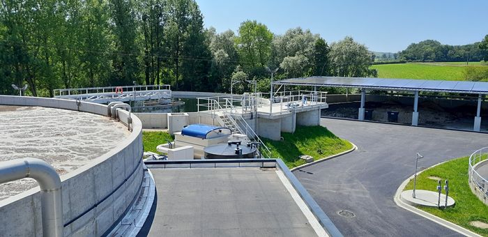 Visite de la station d’épuration de Samer, station d’épuration de Samer, Samer