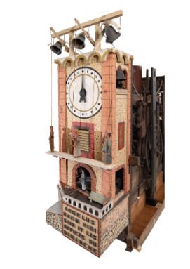 Visite de l’accrochage temporaire « L’extraordinaire horloge » d’Amédée Bernardi, Musée du temps, Besançon