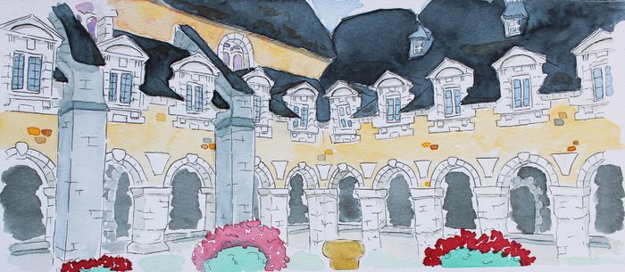 Visite de l’ancien couvent des Calvairiennes de Redon, Monastère des Calvairiennes, Redon