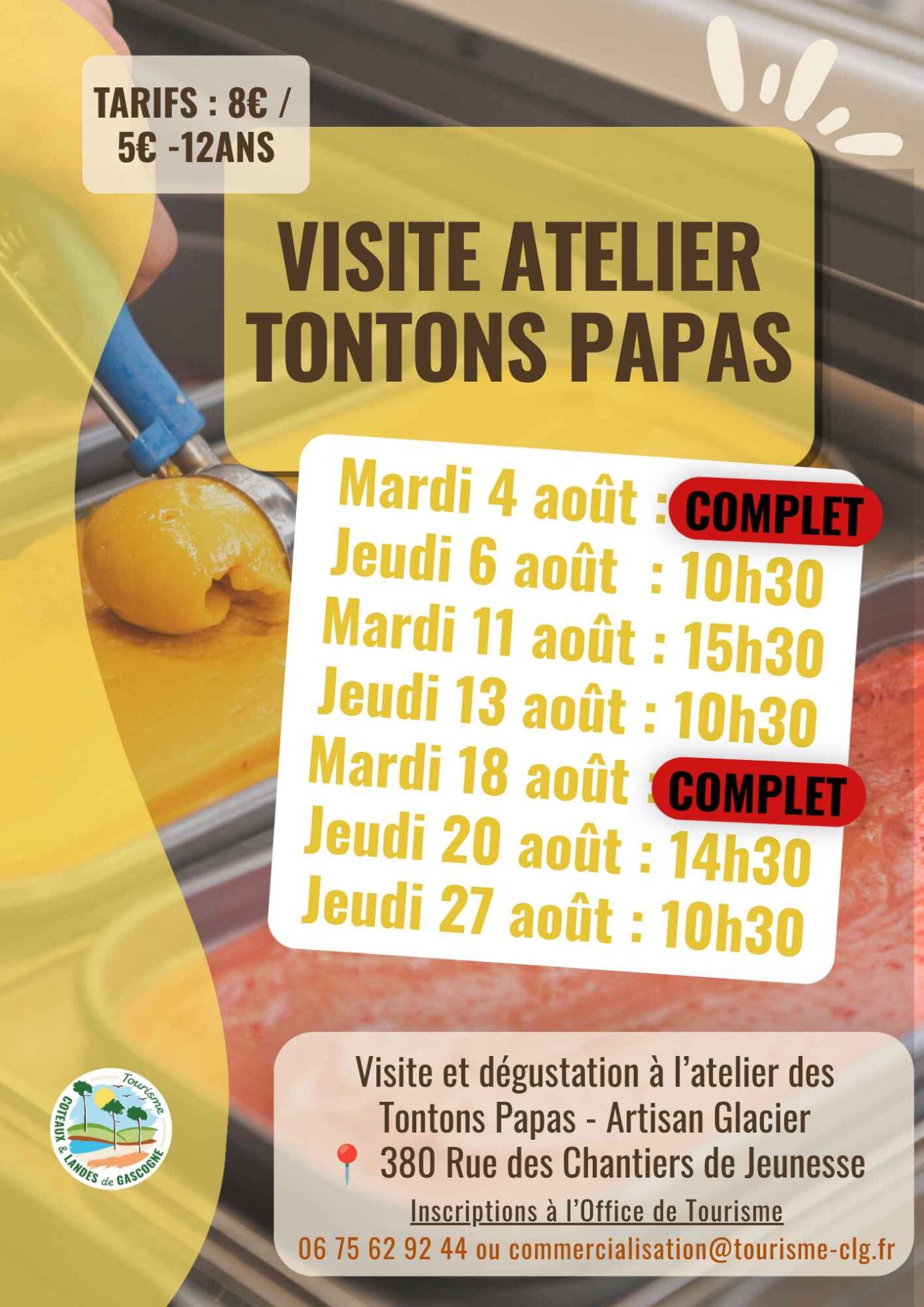Visite de l&rsquo;atelier des Tontons Papas Atelier des Tontons Papas Casteljaloux