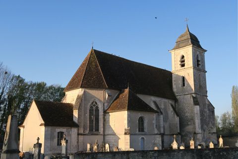 Visite de l’église de Vincelottes, Église paroissiale Saint-Martin, Vincelottes