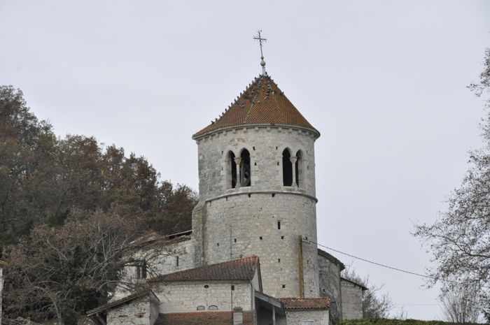 Visite de l&rsquo;église Sainte-Madeleine de Sainte-Colombe-de-Villeneuve, Église Sainte-Madeleine du Laurier, Sainte-Colombe-de-Villeneuve