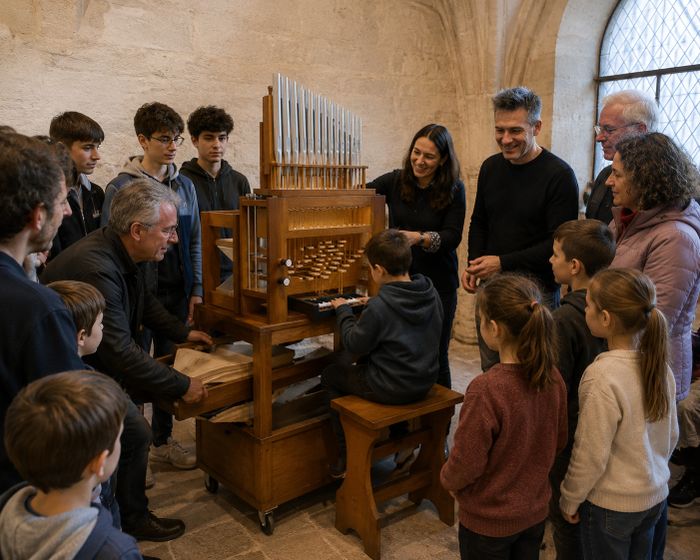 Visite de l’Orgue / Atelier du Facteur d’Orgues, Église Saint-Géronce, Bourg