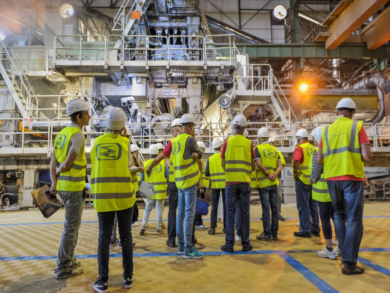 Visite de l&rsquo;usine Smurfit Westrock  Biganos