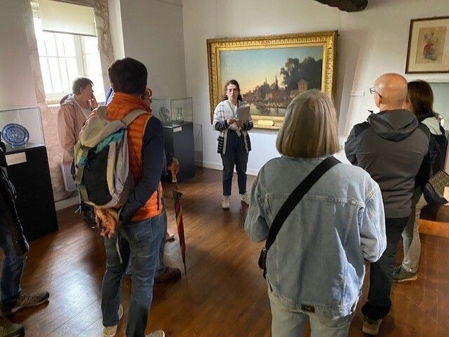 Visite découverte : l&rsquo;artiste de l&rsquo;atelier au plein air, Musée de l&rsquo;Échevinage, Saintes