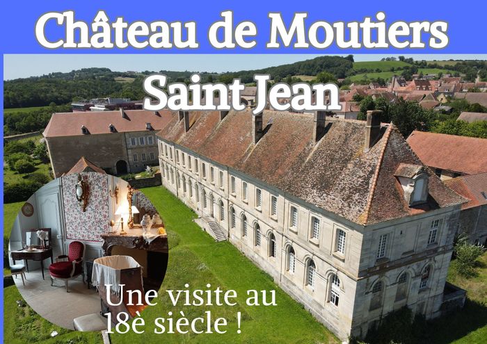 Visite des intérieurs du château de Moutiers Saint Jean, Château de Moutiers, Moutiers-Saint-Jean