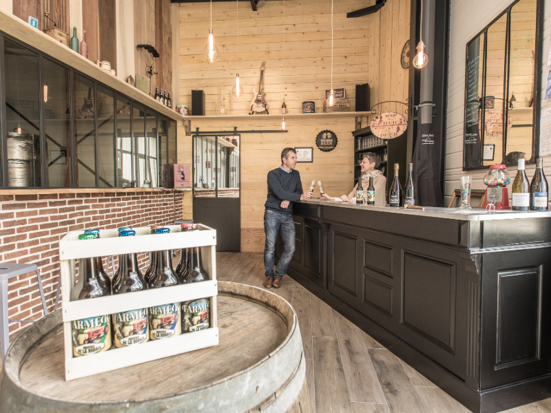 Visite du Domaine et de la brasserie de la Rodaie Famille Morin Saint-Nicolas-de-Bourgueil