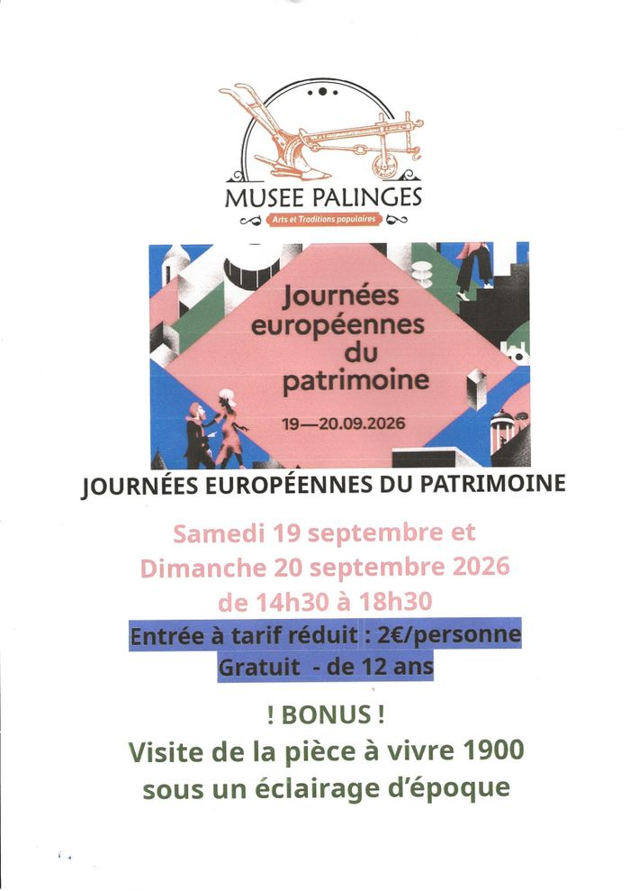 Visite du Musée des arts et traditions populaires, Musée des Arts et Traditions populaires, Palinges