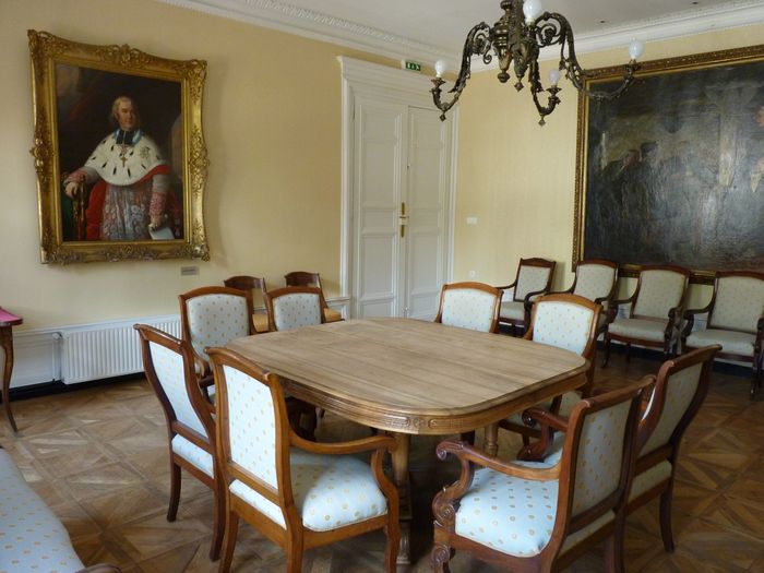 Visite du salon du Cardinal Donnet, Hôtel de Ville, Bourg-Argental