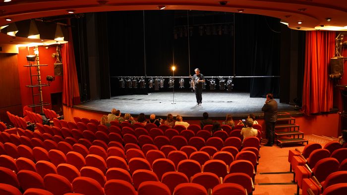 Visite du Théâtre Le Comoedia, Théâtre Comœdia, Aubagne