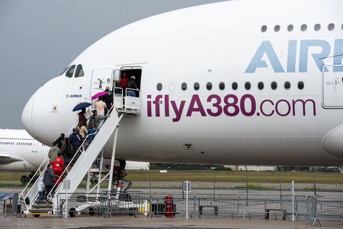 Visite exceptionnelle du chantier de l’Airbus A380, Musée de l’Air et de l’Espace, Le Bourget